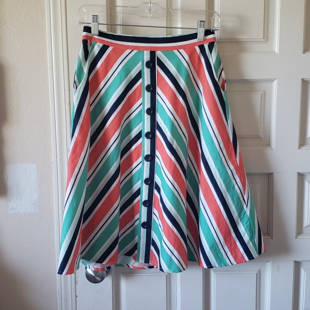 Modcloth striped skirt